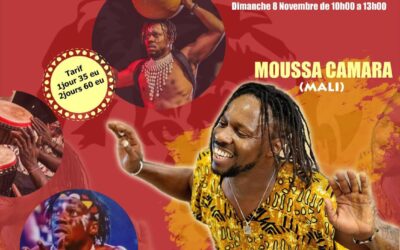7 et 8 novembre 2026 – Stages danse africaine avec Moussa Camara